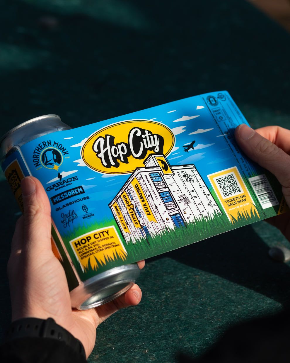 Northern Monk x Garage x Messorem x Glasshouse Hop City 2026 DDH IPA Northern Monk x Garage x Messorem x Glasshouse Hop City 2026 DDH IPA