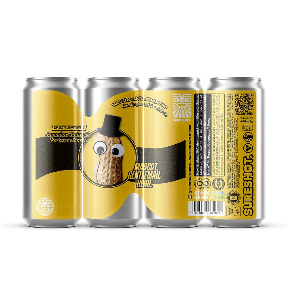 Sureshot Mascot, Gentleman, Hero NE IPA