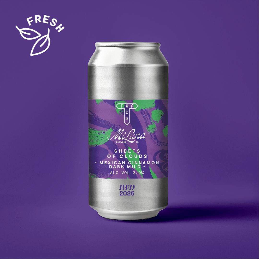 Track x MiLuna Sheets of Clouds Mexican Cinnamon Dark Mild Track x MiLuna Sheets of Clouds Mexican Cinnamon Dark Mild