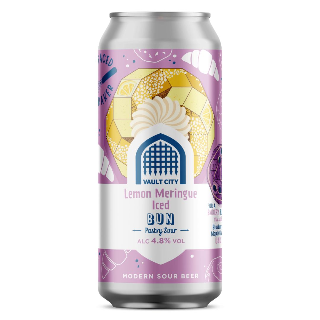 Vault City Lemon Meringue Iced Bun Pastry Sour Vault City Lemon Meringue Iced Bun Pastry Sour