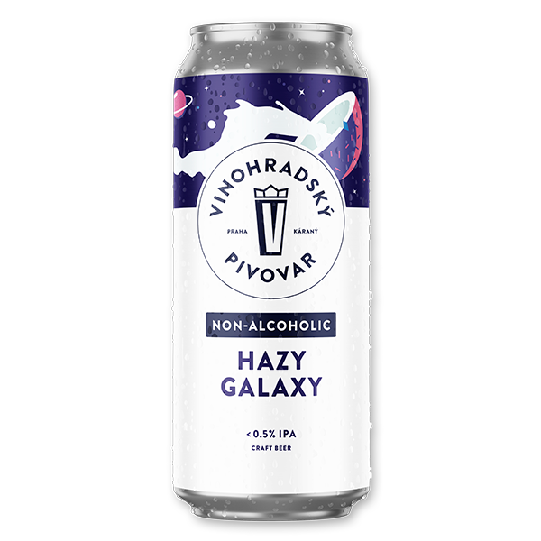 Vinohradsky Pivovar Non Alcoholic Hazy Galaxy AF IPA