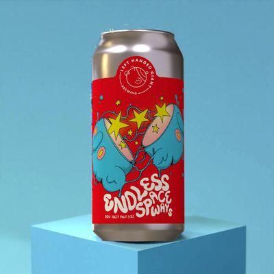 Left Handed Giant Endless Space Ways DDH Hazy Pale Ale