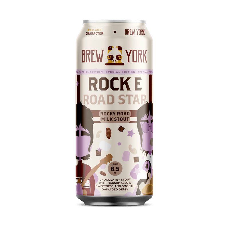 Brew York Rock E Road Star Rocky Road Milk Stout Brew York Rock E Road Star Rocky Road Milk Stout
