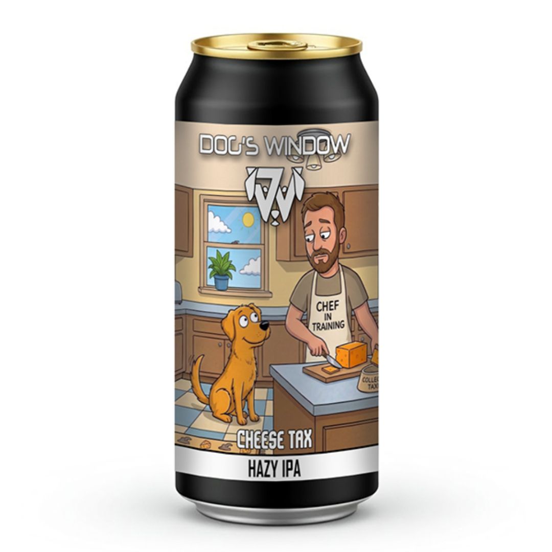 Dog's Window Cheese Tax Hazy IPA Dog's Window Cheese Tax Hazy IPA