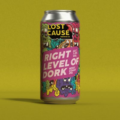Lost Cause Right Level Of Dork WC IPA