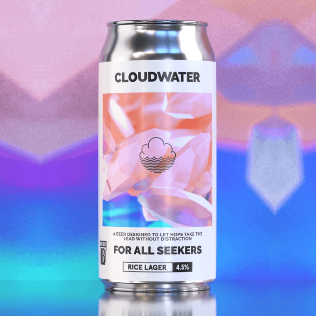 Cloudwater For All Seekers Rice Lager Cloudwater For All Seekers Rice Lager