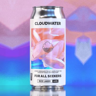 Cloudwater For All Seekers Rice Lager Cloudwater For All Seekers Rice Lager