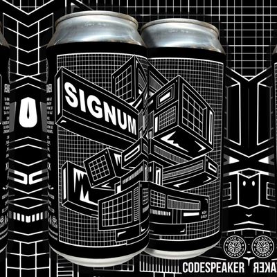 Black Iris x Codespeaker Signum Black IPA Black Iris x Codespeaker Signum Black IPA