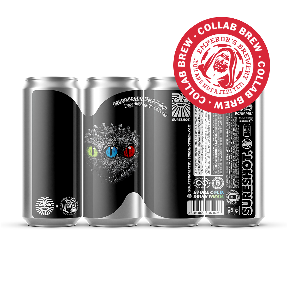 Sureshot x Emperor's Oggdo Bogdo Imperial Stout Sureshot x Emperor's Oggdo Bogdo Imperial Stout