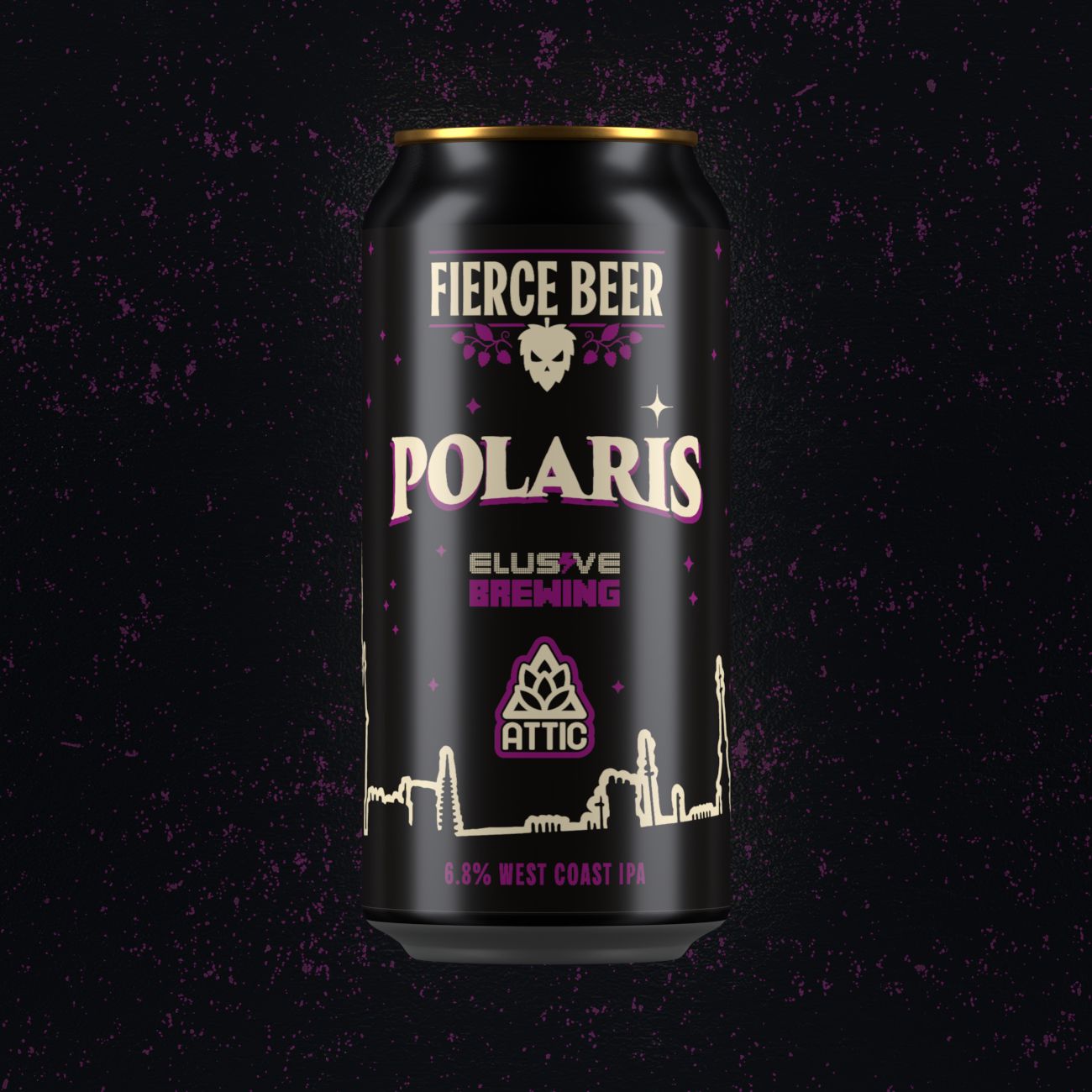 Fierce x Attic x Elusive Polaris 2026 WC IPA Fierce x Attic x Elusive Polaris 2026 WC IPA