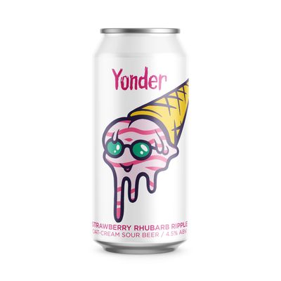 Yonder Strawberry Rhubarb Ripple Oat Cream Sour Yonder Strawberry Rhubarb Ripple Oat Cream Sour