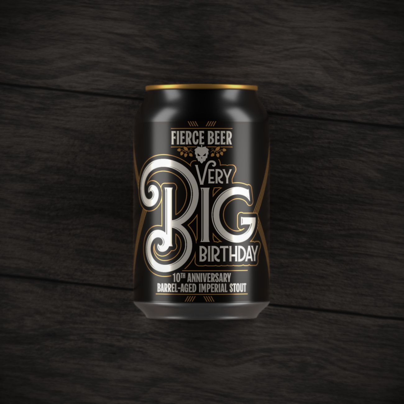 Fierce Very Big Birthday BA Imperial Stout Fierce Very Big Birthday BA Imperial Stout