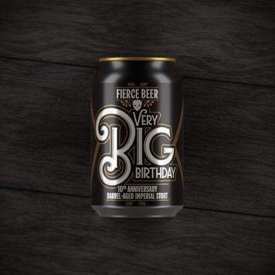 Fierce Very Big Birthday BA Imperial Stout Fierce Very Big Birthday BA Imperial Stout