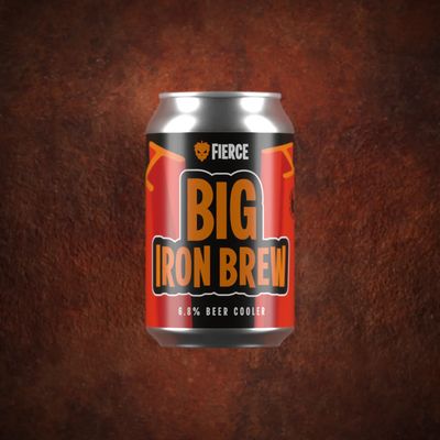 Fierce Big Iron Brew Beer Cooler Fierce Big Iron Brew Beer Cooler