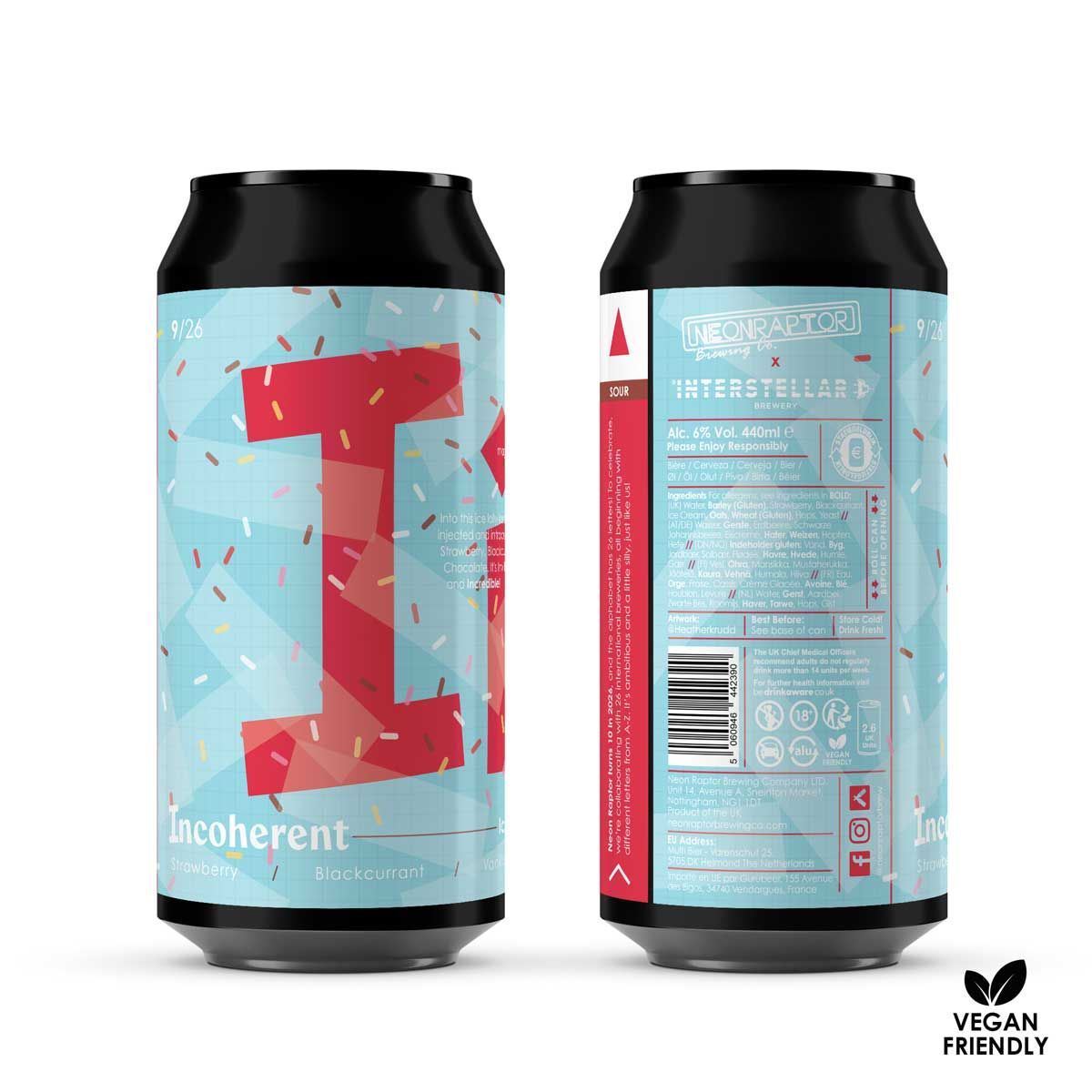 Neon Raptor x Interstellar Incoherent Pastry Sour Neon Raptor x Interstellar Incoherent Pastry Sour