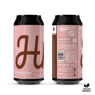 Neon Raptor x Hoppy People Handshakes NE IPA Neon Raptor x Hoppy People Handshakes NE IPA