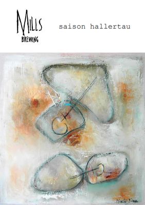 Mills Saison Hallertau Farmhouse Ale