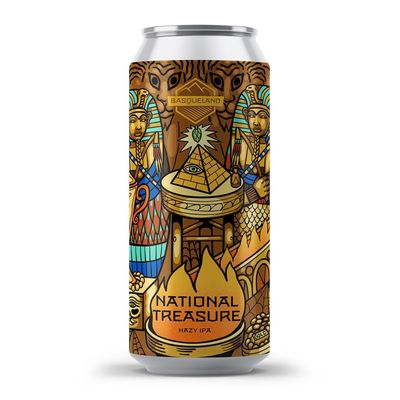 Basqueland National Treasure Hazy IPA