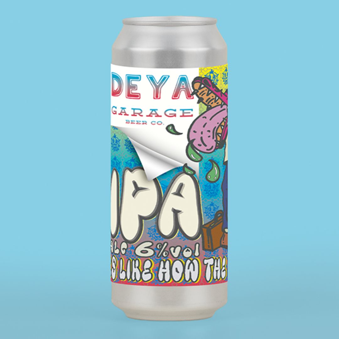Deya x Garage Tastes Like How The Label Looks IPA