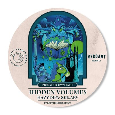 Left Handed Giant x Verdant Hidden Volumes Hazy DIPA