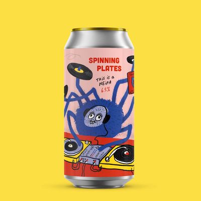 Pretty Decent x Apollon Spinning Plates NE IPA