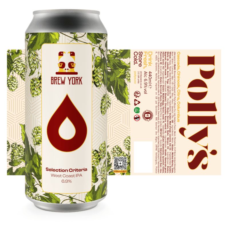 Polly's x Brew York Selection Criteria WC IPA