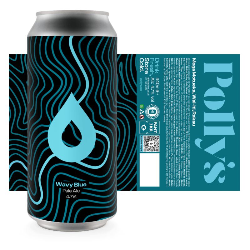 Polly's Wavy Blue Pale Ale