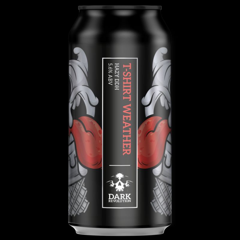 Dark Revolution T-Shirt Weather Hazy DDH Pale Ale
