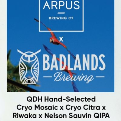 Arpus x Badlands QDH Hand-Selected Cryo Mosaic X Cryo Citra X Riwaka X Nelson Sauvin QIPA