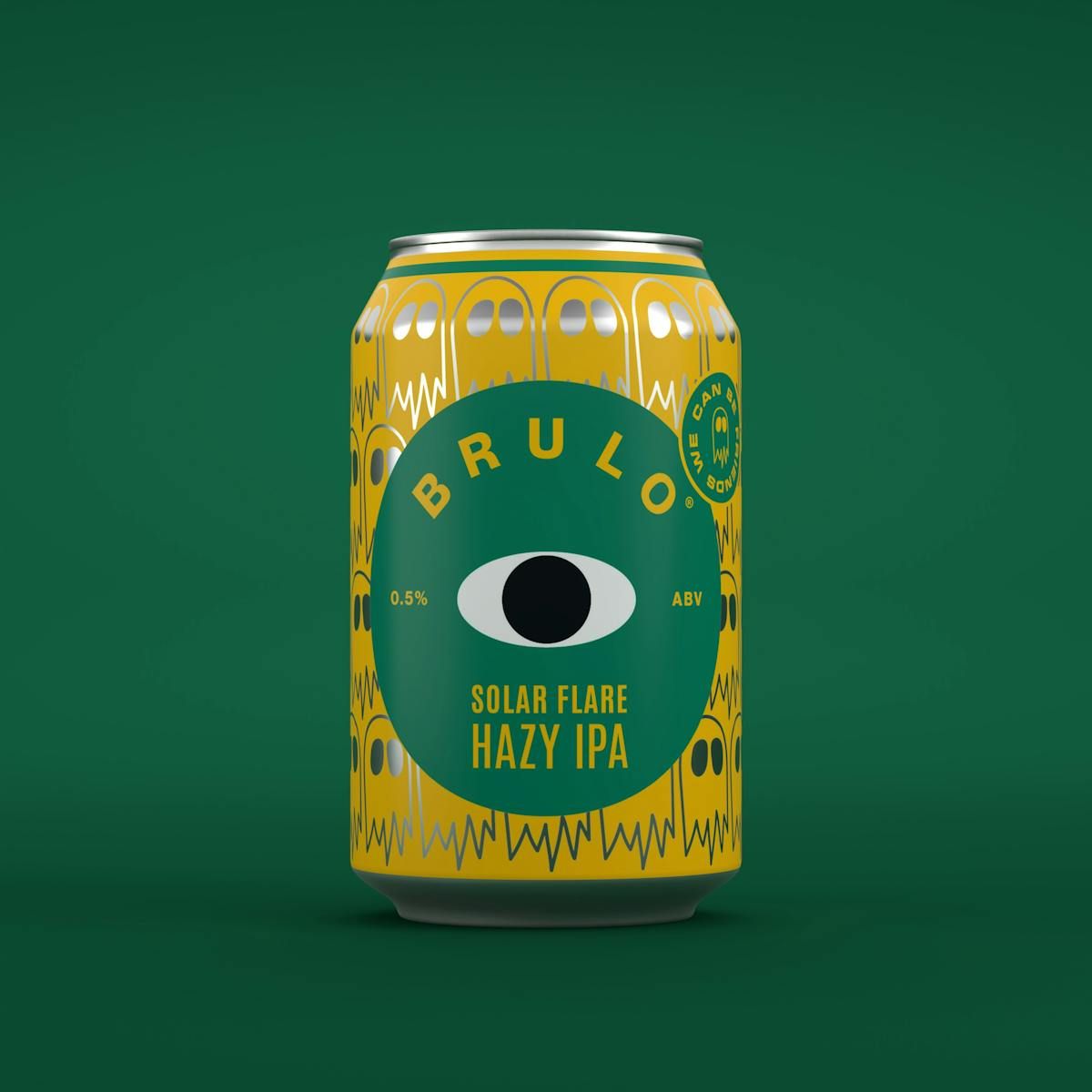 Brulo x We Can Be Friends Solar Flare Alcohol Free IPA