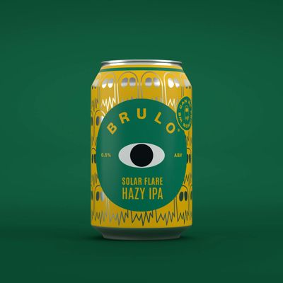 Brulo x We Can Be Friends Solar Flare Alcohol Free IPA