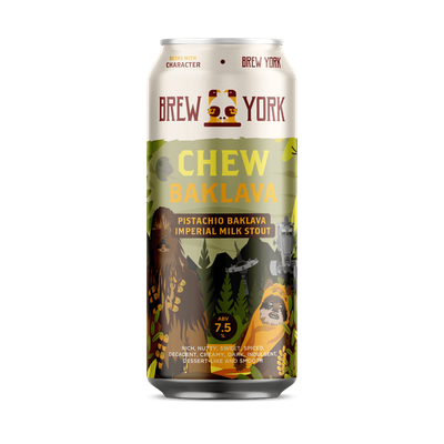 Brew York Chewbaklava Pistachio Baklava Imperial Milk Stout