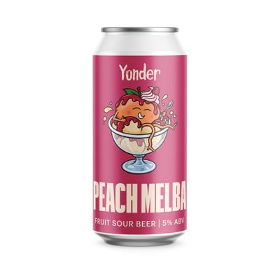 Yonder Peach Melba Fruit Sour