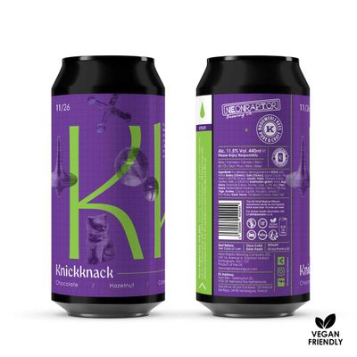 Neon Raptor x Kees Knickknack Chocolate Hazelnut Caramel Fudge Stout Neon Raptor x Kees Knickknack Chocolate Hazelnut Caramel Fudge Stout