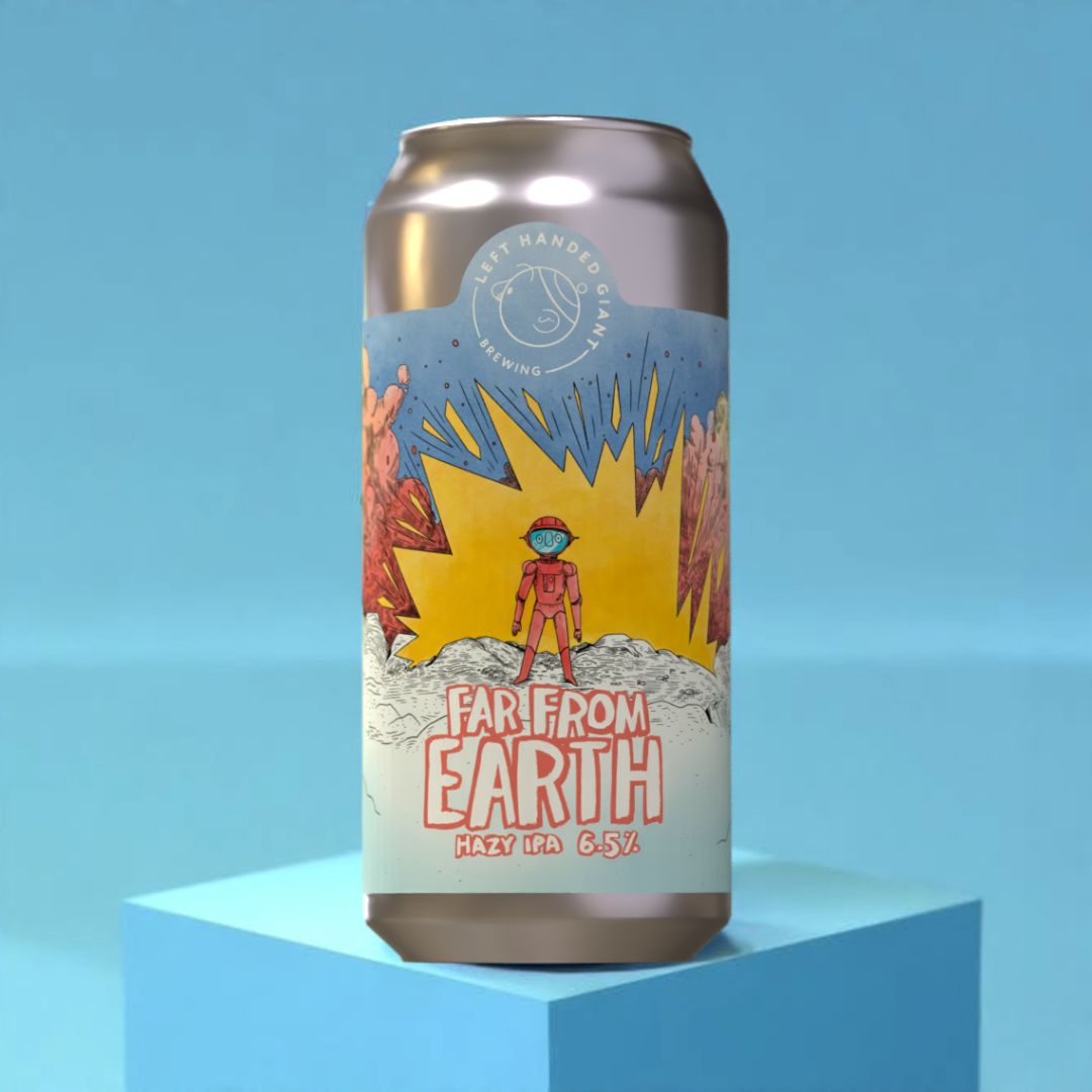 Left Handed Giant Far From Earth Hazy IPA