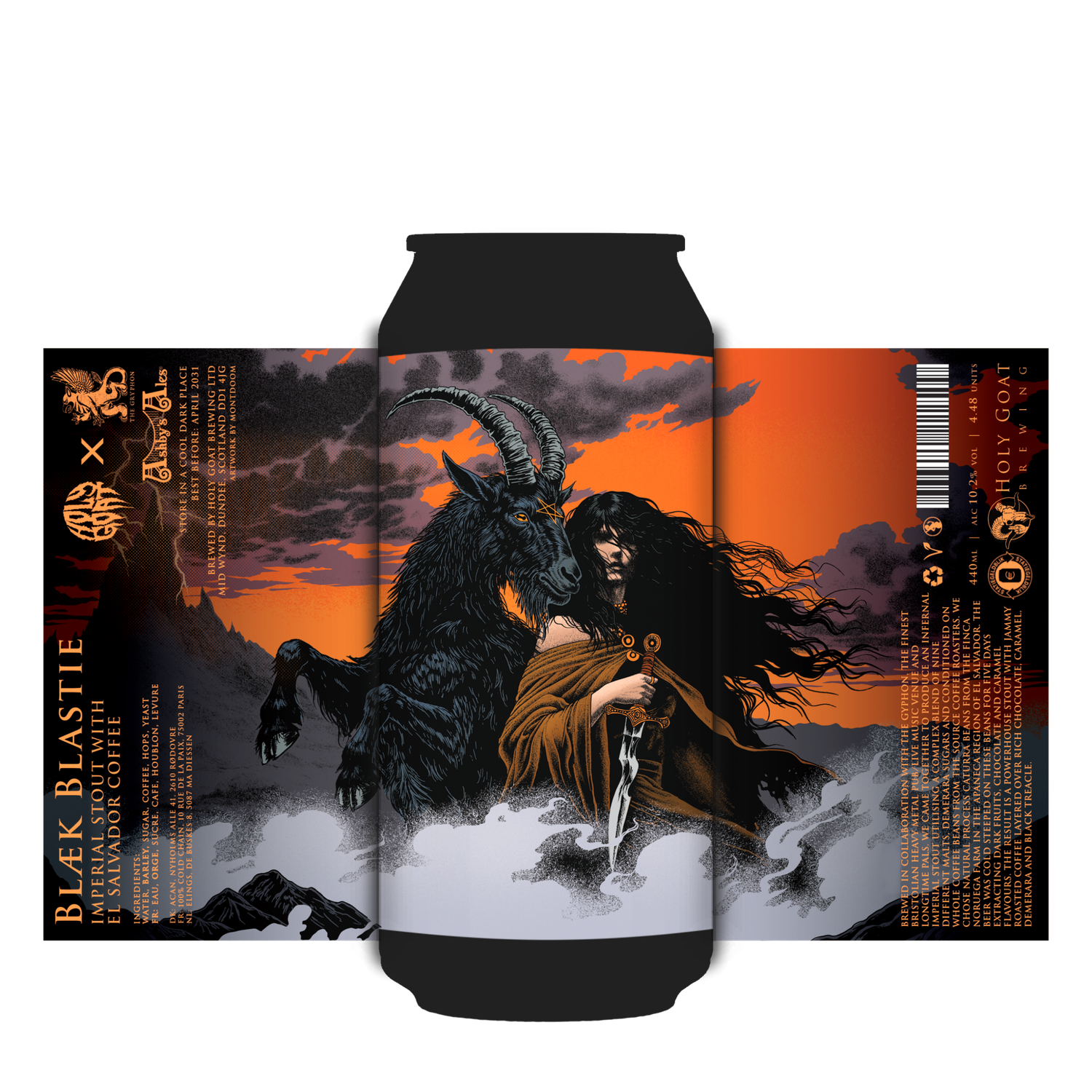 Holy Goat Blæk Blastie Imperial Stout Holy Goat Blæk Blastie Imperial Stout