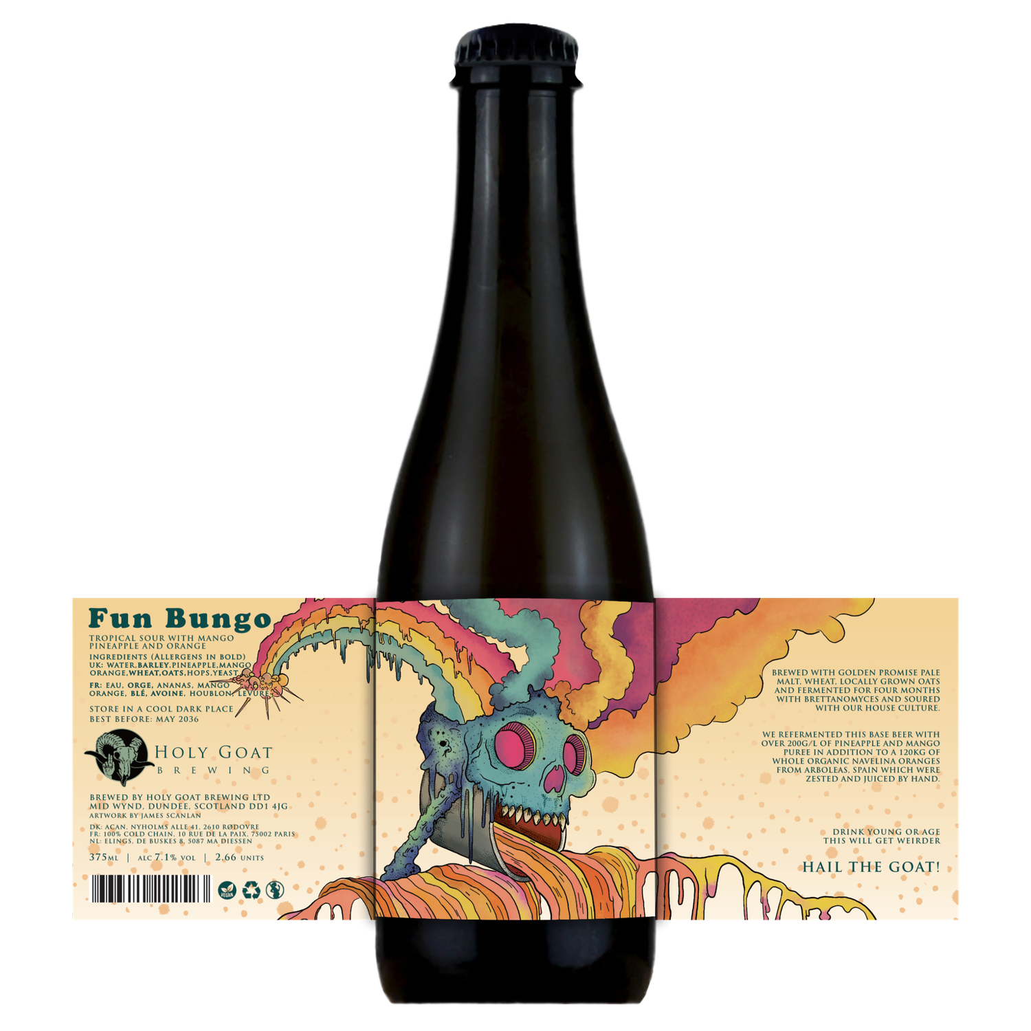 Holy Goat Fun Bungo Tropical Sour Holy Goat Fun Bungo Tropical Sour