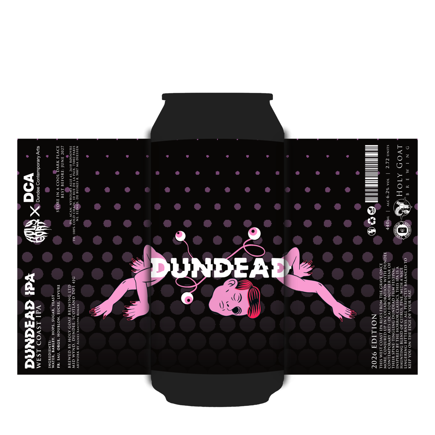 Holy Goat Dundead WC IPA Holy Goat Dundead WC IPA