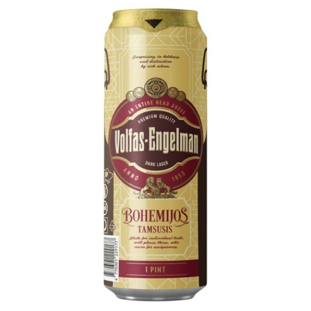 Volfas Engelman Bohemijos Tamsusis Dark Lager Volfas Engelman Bohemijos Tamsusis Dark Lager