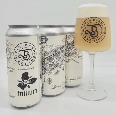 Tin Barn x Trillium Queen Citra On Congress Street NE IPA Tin Barn x Trillium Queen Citra On Congress Street NE IPA