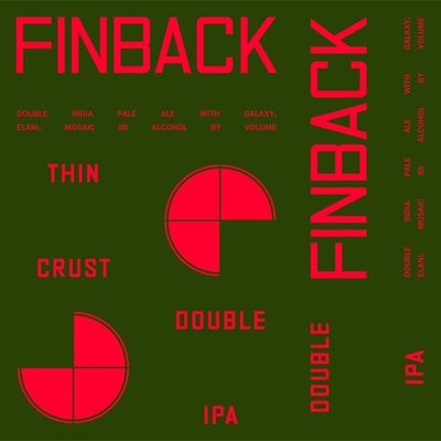 Finback x North Park Thin Crust DIPA Finback x North Park Thin Crust DIPA