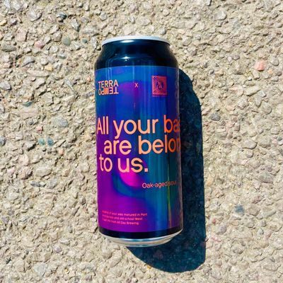 Terra Tempo x All Day Brewing All Your Base Are Belong To Us Oak Aged Sour