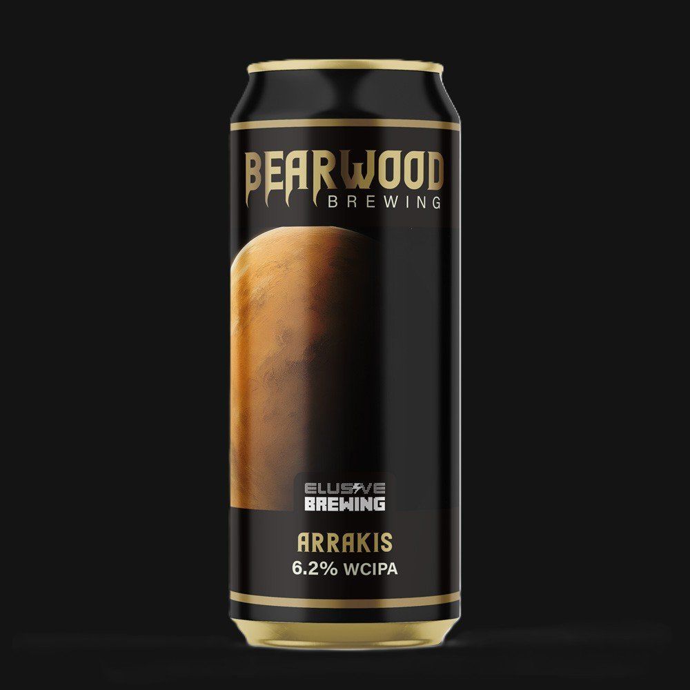 Bearwood x Elusive Arrakis WC IPA Bearwood x Elusive Arrakis WC IPA