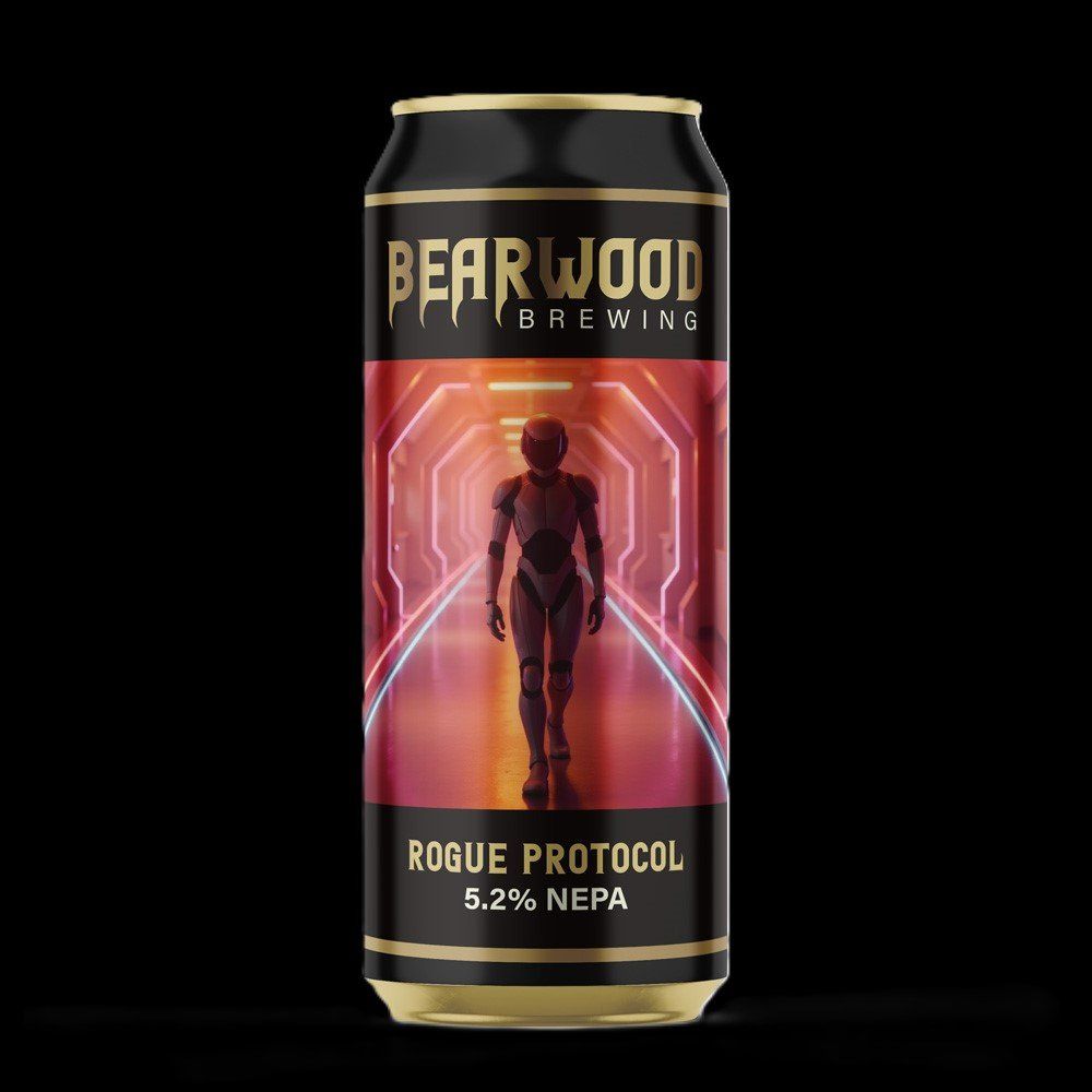 Bearwood Rogue Protocol NE Pale Ale Bearwood Rogue Protocol NE Pale Ale