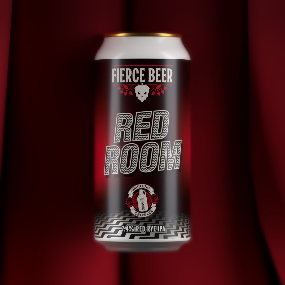Fierce Red Room Red Rye IPA Fierce Red Room Red Rye IPA