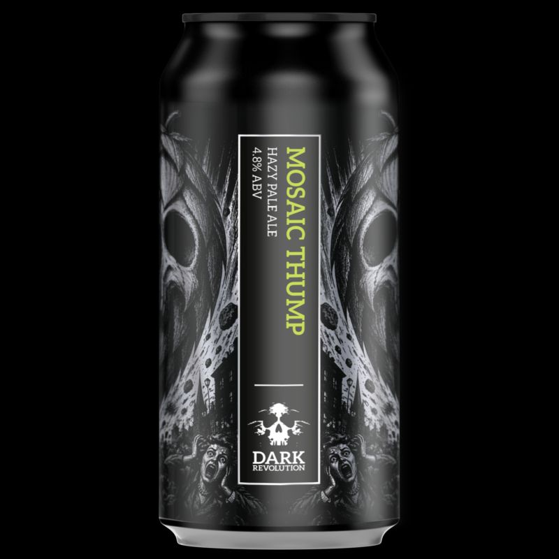 Dark Revolution Mosaic Thump Hazy Pale Ale Dark Revolution Mosaic Thump Hazy Pale Ale