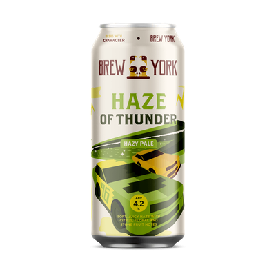 Brew York Haze of Thunder Hazy Pale Ale