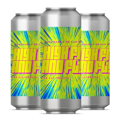 Makemake x We Can Be Friends High Five and Fly Alcohol Free IPA