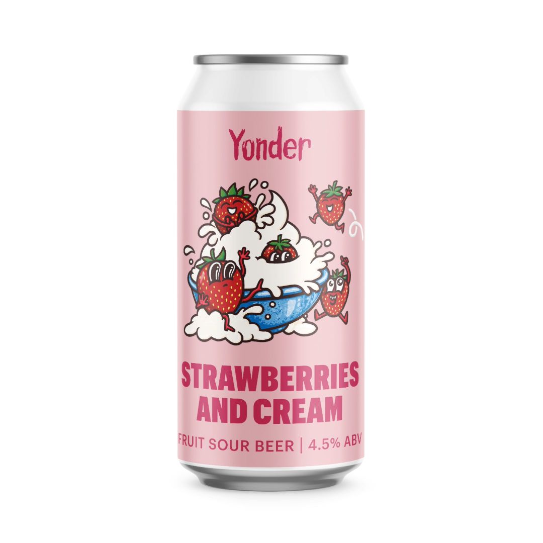 Yonder Strawberries And Cream Fruit Sour