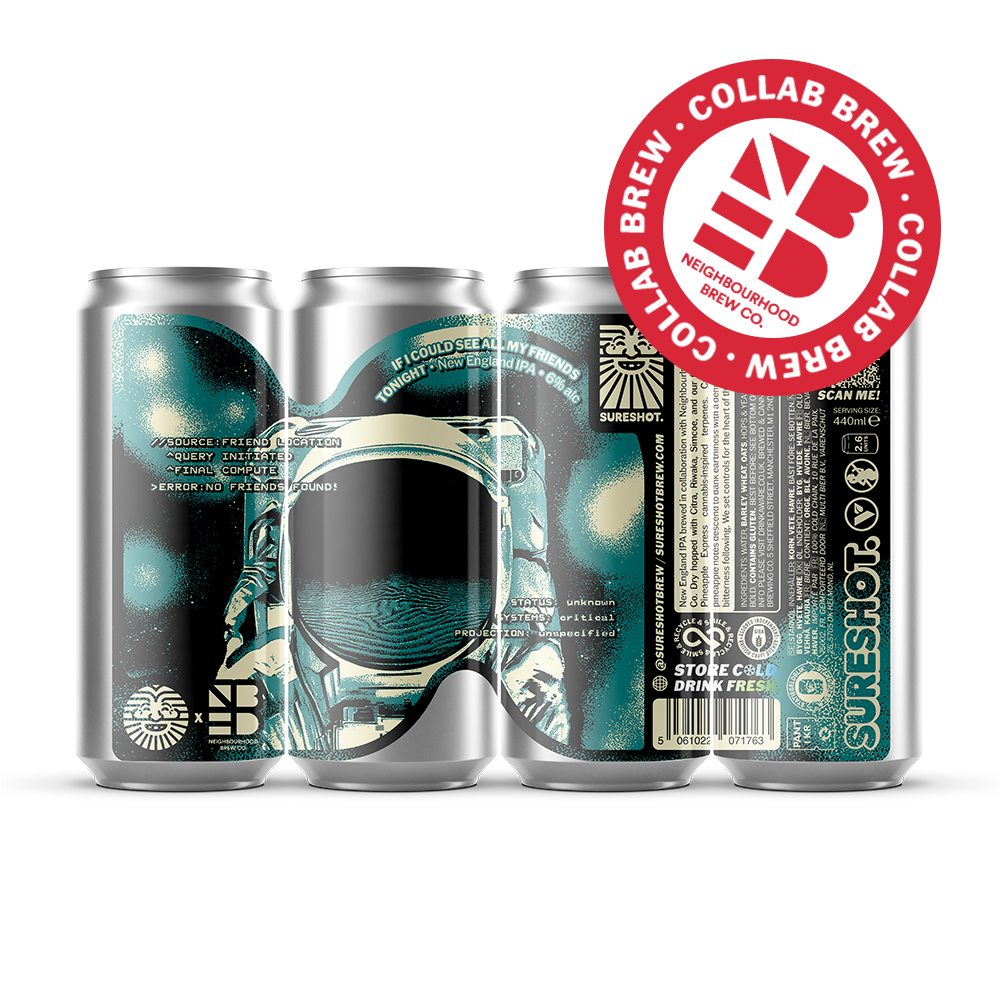 Sureshot x Neighbourhood If I Could See All My Friends Tonight NE IPA